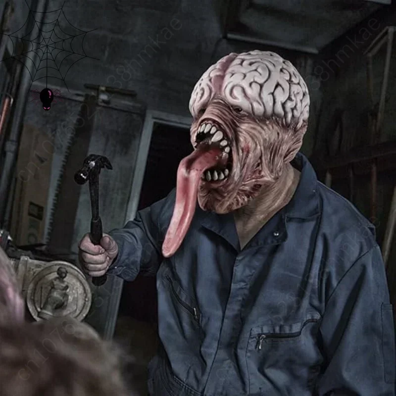 Halloween Zombie Mask Horror Big Heart Long Tongue Brain Blast Faceless Ghost Mask Zombie Role Play Halloween Party Decoration 
Halloween Zombie Mask Horror Big Heart Long Tongue Brain Blast Faceless Ghost Mask Zombie Role Play Halloween Party Decoration
