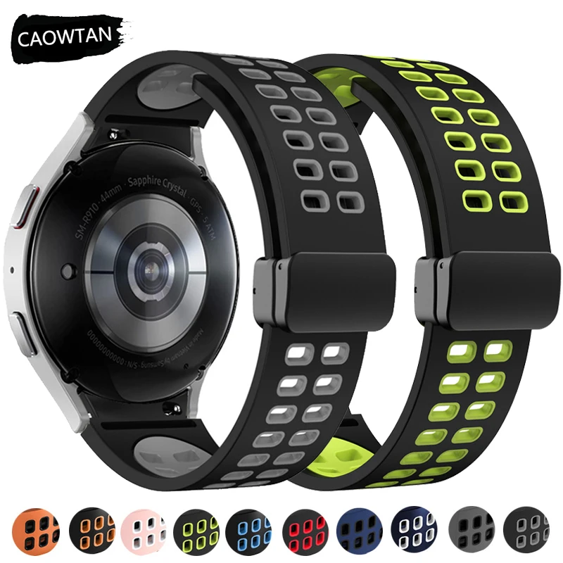 Magnetic Strap For Samsung Galaxy Watch 6 4 5 44mm 40mm 6/4 classic 47mm 43mm 46mm Sport D-Buckle Bracelet watch 5 pro 45mm Band
Magnetic Strap For Samsung Galaxy Watch 6 4 5 44mm 40mm 6/4 classic 47mm 43mm 46mm Sport D-Buckle Bracelet watch 5 pro 45mm Band
