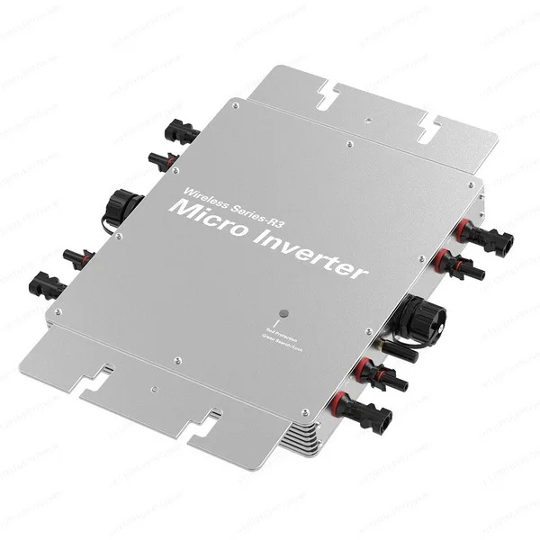 Инвертор WVC-1600W для солнечных электростанций, предназначенный для трансграничного использования, водонепроницаемый, с подключением к сети.
Инвертор WVC-1600W для солнечных электростанций, предназначенный для трансграничного использования, водонепроницаемый, с подключением к сети.
