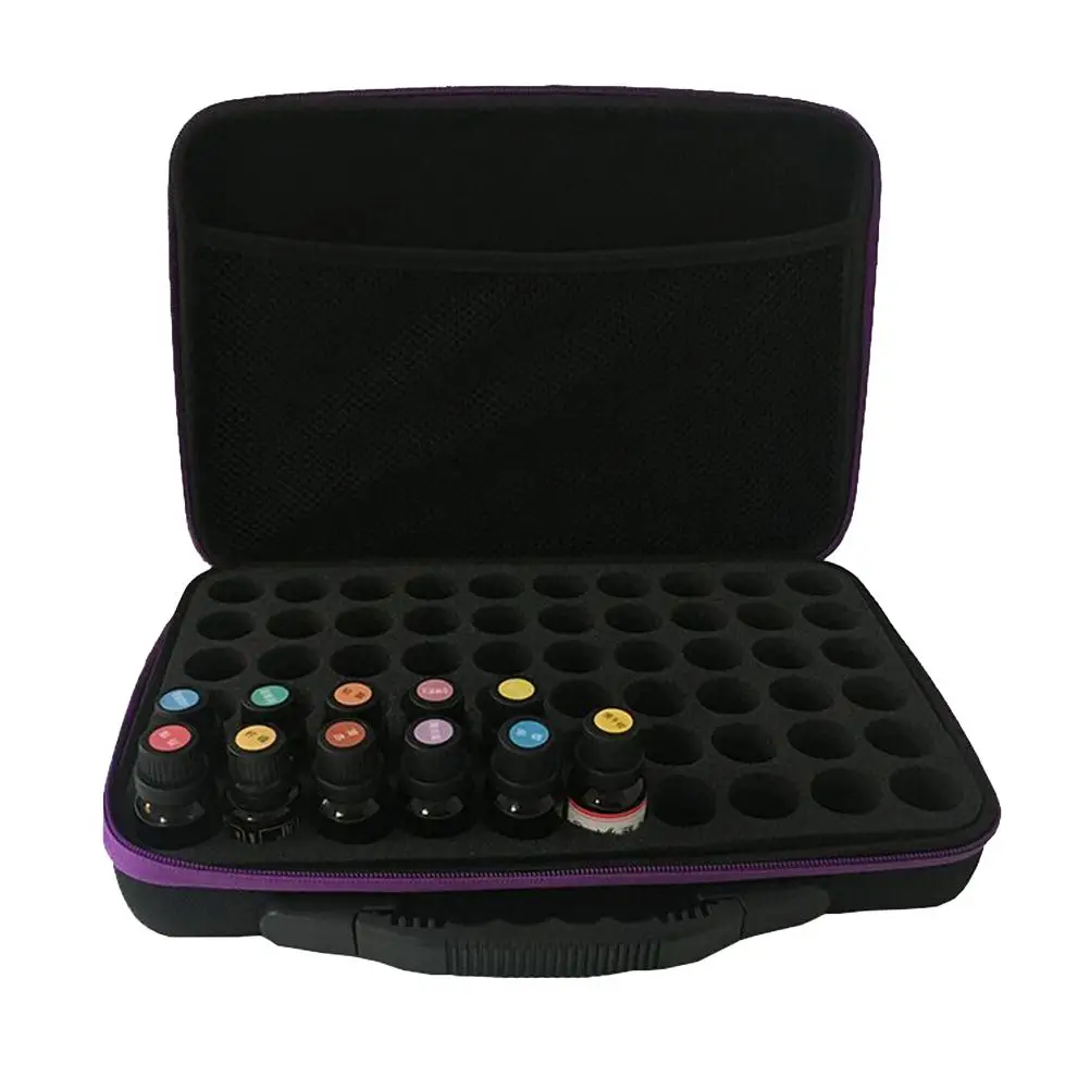 60 Bottles Essential Oil Storage Bag Shockproof Drop Proof Portable Travel Makeup Brush Essential Oil Bottle Bag Storage Box
60 Bottles Essential Oil Storage Bag Shockproof Drop Proof Portable Travel Makeup Brush Essential Oil Bottle Bag Storage Box