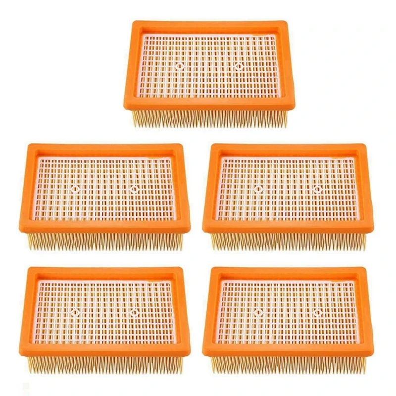 Replacement Vacuum Filter for Karcher WD 4 / WD 5 / MV 4 / WD 5P Vacuum Cleaner Parts, 5 Pack
Replacement Vacuum Filter for Karcher WD 4 / WD 5 / MV 4 / WD 5P Vacuum Cleaner Parts, 5 Pack