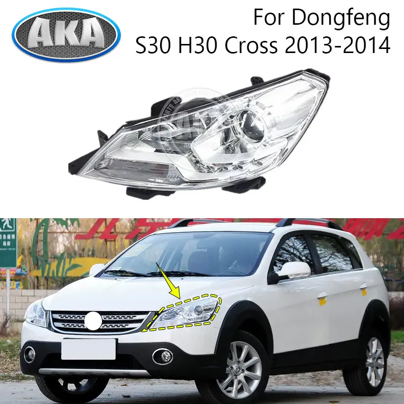 For Dongfeng S30 H30 Cross 13-14 Front Bumper Head Light Head Lamp 6pin Headlamp Headlight Daytime Running Light 7482003 7481003
For Dongfeng S30 H30 Cross 13-14 Front Bumper Head Light Head Lamp 6pin Headlamp Headlight Daytime Running Light 7482003 7481003