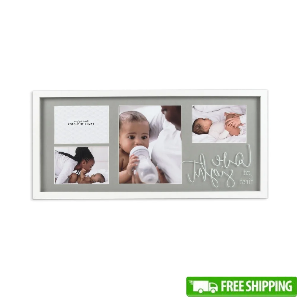 Multi-Photo Collage Frame 4-Opening Love at First Sight Picture Holder Durable Keepsake Gift Decor Memories
Multi-Photo Collage Frame 4-Opening Love at First Sight Picture Holder Durable Keepsake Gift Decor Memories