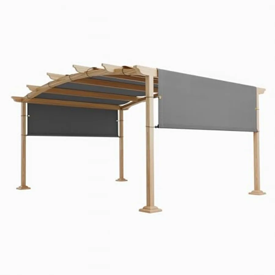 TANG 9'x12' Pergola Shade Cover Replacement Canopy for Patio Deck Sunshade Universal Shade Cloth with Grommets for Garden Sunsc
TANG 9'x12' Pergola Shade Cover Replacement Canopy for Patio Deck Sunshade Universal Shade Cloth with Grommets for Garden Sunsc