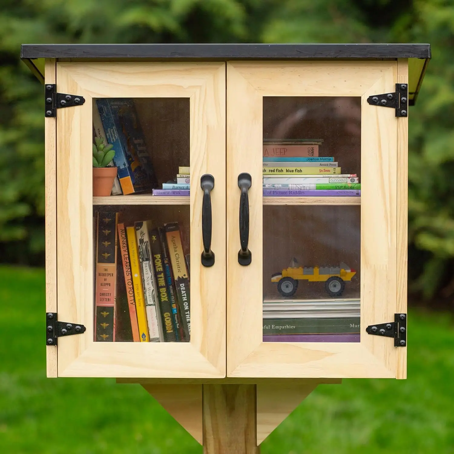 Outdoor Book Box Free Literature Exchange Kit Little Wood Cabinet Sharing Books Arts
Outdoor Book Box Free Literature Exchange Kit Little Wood Cabinet Sharing Books Arts