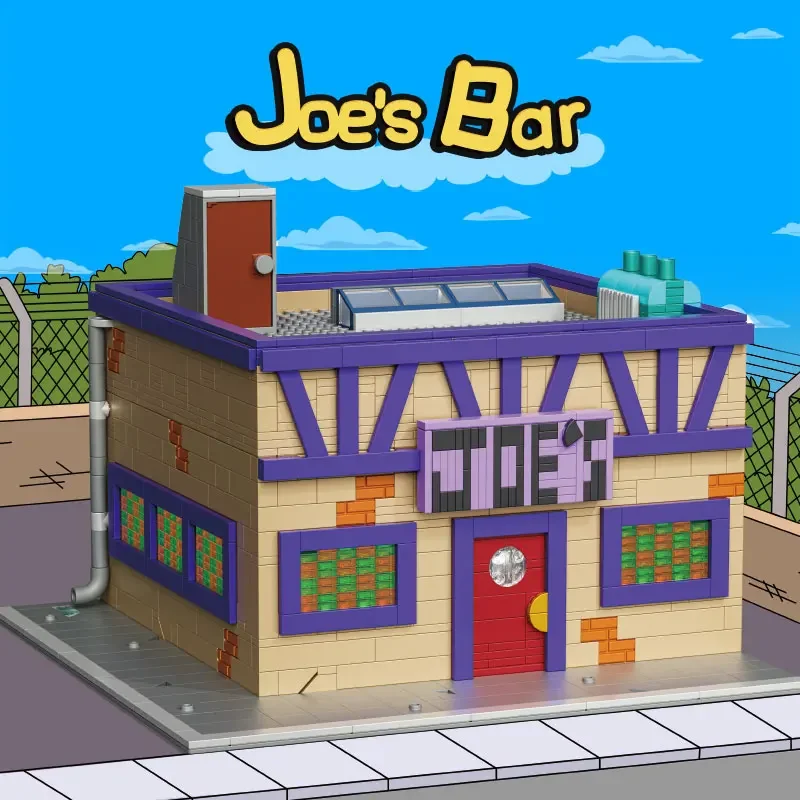 1748PCS Joe's Bar Building Blocks Set Movie Street View Modular Architecture Model Assembly Brick Puzzle Toys Gift for Kid Adult
1748PCS Joe's Bar Building Blocks Set Movie Street View Modular Architecture Model Assembly Brick Puzzle Toys Gift for Kid Adult