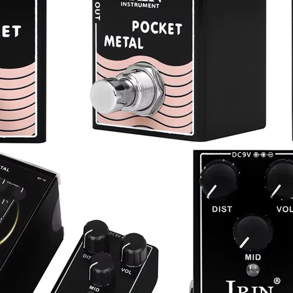 IRIN POCKET METAL Педаль эффектов для электрогитары RF-16 Карманная металлическая мини-одинарная гитарная педаль True Bypass Аксессуары и деталь для гитары
IRIN POCKET METAL Педаль эффектов для электрогитары RF-16 Карманная металлическая мини-одинарная гитарная педаль True Bypass Аксессуары и деталь для гитары