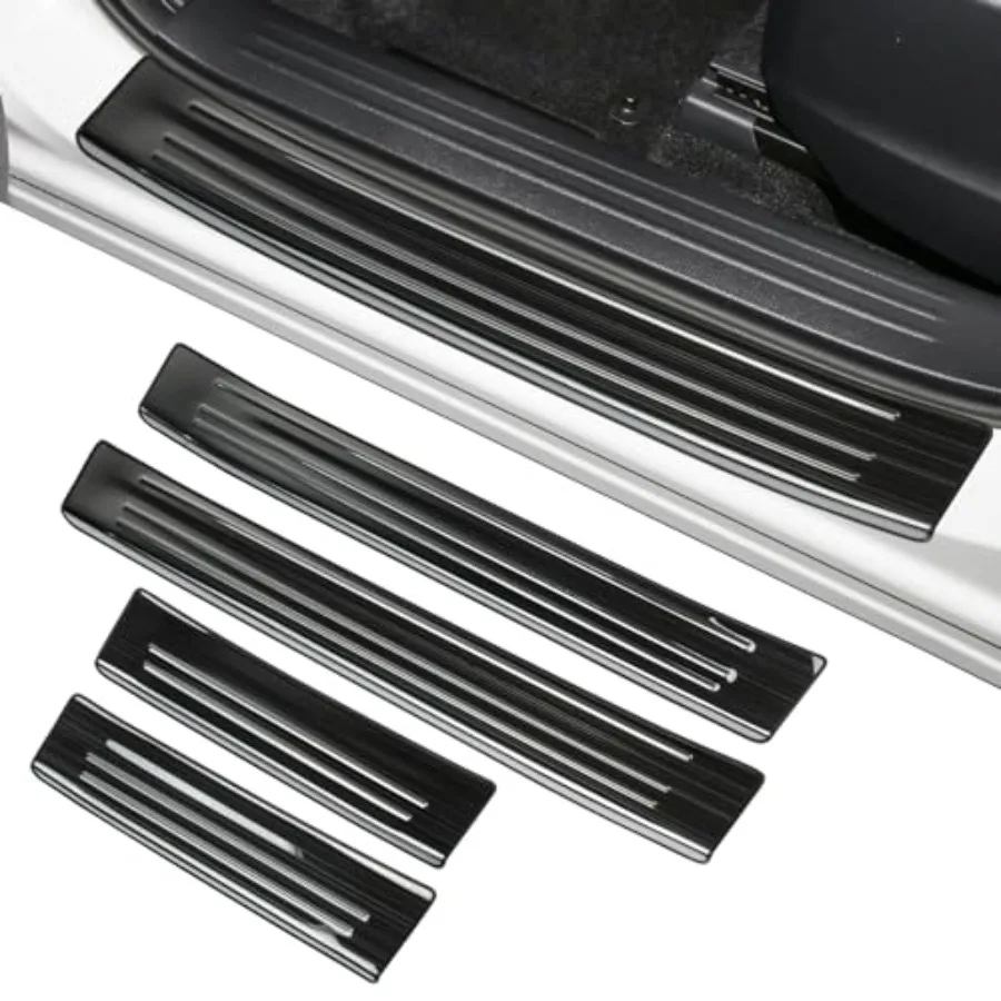 4PCS Door Sill Protector Compatible with Mazda 2017-2025 CX5 CX-5 Accessories Black Brushed Stainless Steel Material Auto Door
4PCS Door Sill Protector Compatible with Mazda 2017-2025 CX5 CX-5 Accessories Black Brushed Stainless Steel Material Auto Door