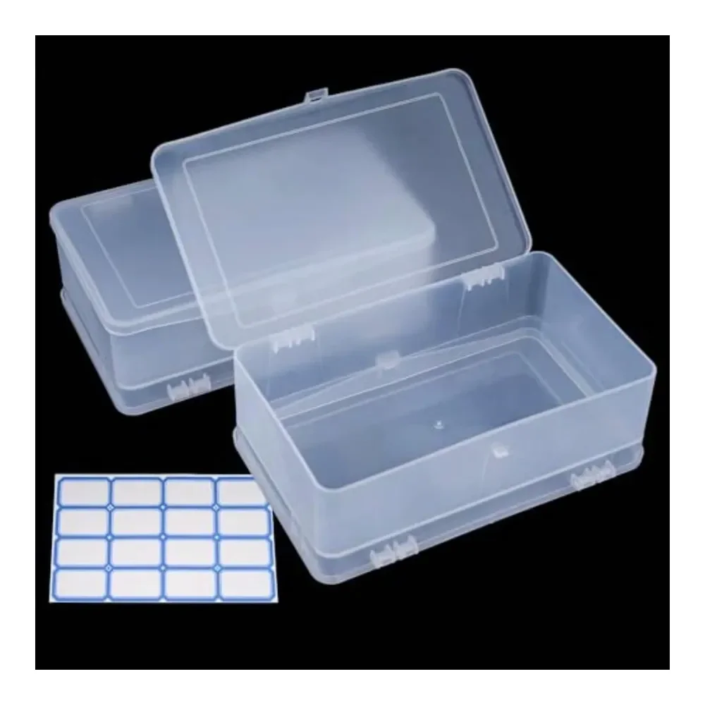 Plastic Storage Personal Box For Nail 2 Pack DoubleLayer Nail Implement Storage Box Organizer Case Manicure Tool Box For Nail P
Plastic Storage Personal Box For Nail 2 Pack DoubleLayer Nail Implement Storage Box Organizer Case Manicure Tool Box For Nail P