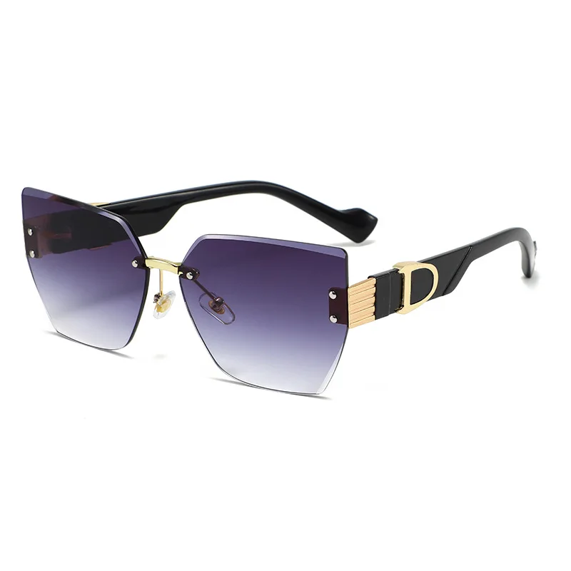 Luxury Cat Eye Rimless Sunglasses For Women And Men Trending D Letter Brand Female Frameless Sun Glasses UV400
Luxury Cat Eye Rimless Sunglasses For Women And Men Trending D Letter Brand Female Frameless Sun Glasses UV400