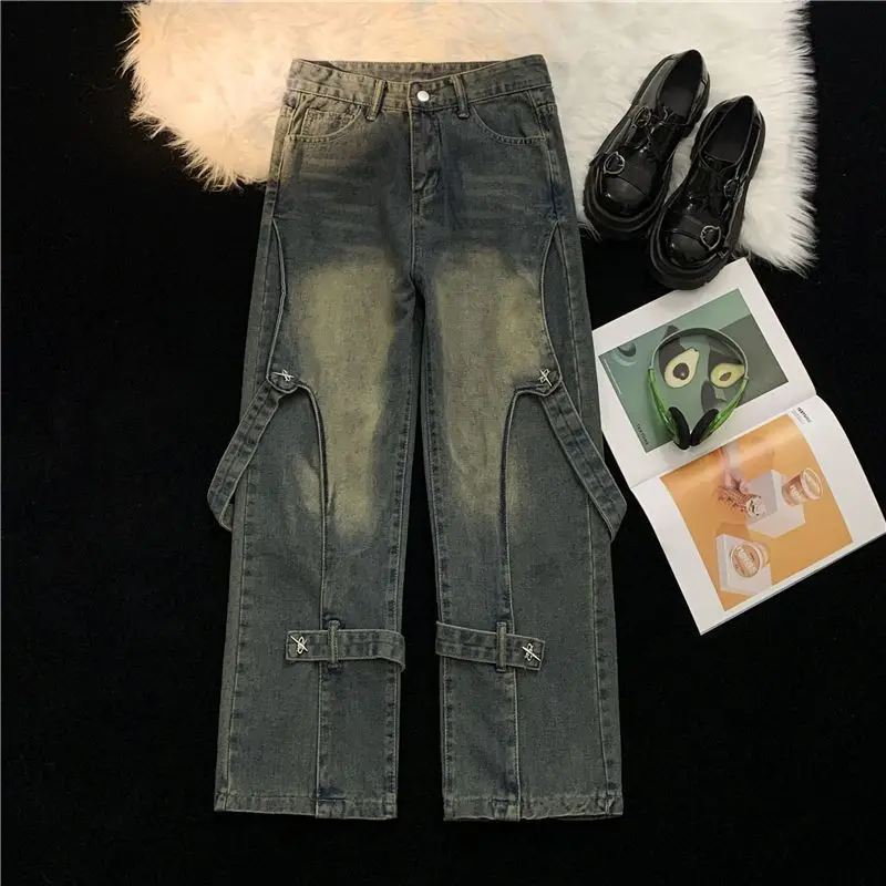 Men Baggy Vintage Wide Leg Jeans Male Designer Spring Autumn Casual Denim Pants Fashion Straight Leg High Street Denim Trousers
Men Baggy Vintage Wide Leg Jeans Male Designer Spring Autumn Casual Denim Pants Fashion Straight Leg High Street Denim Trousers
