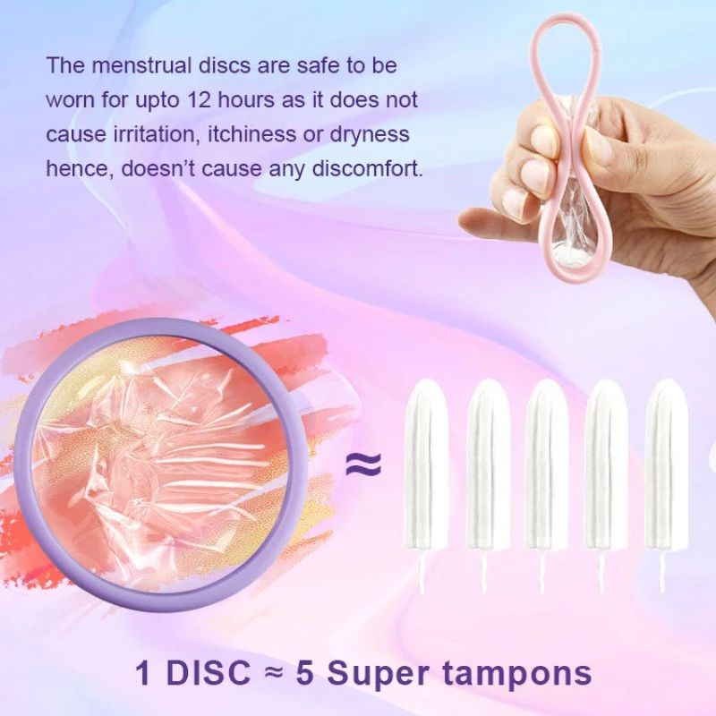 1PCS Silicone Disposable Menstrual Disc Odorless Non Toxic Portable Biodegradable Independently Packaged Menstrual Products
1PCS Silicone Disposable Menstrual Disc Odorless Non Toxic Portable Biodegradable Independently Packaged Menstrual Products