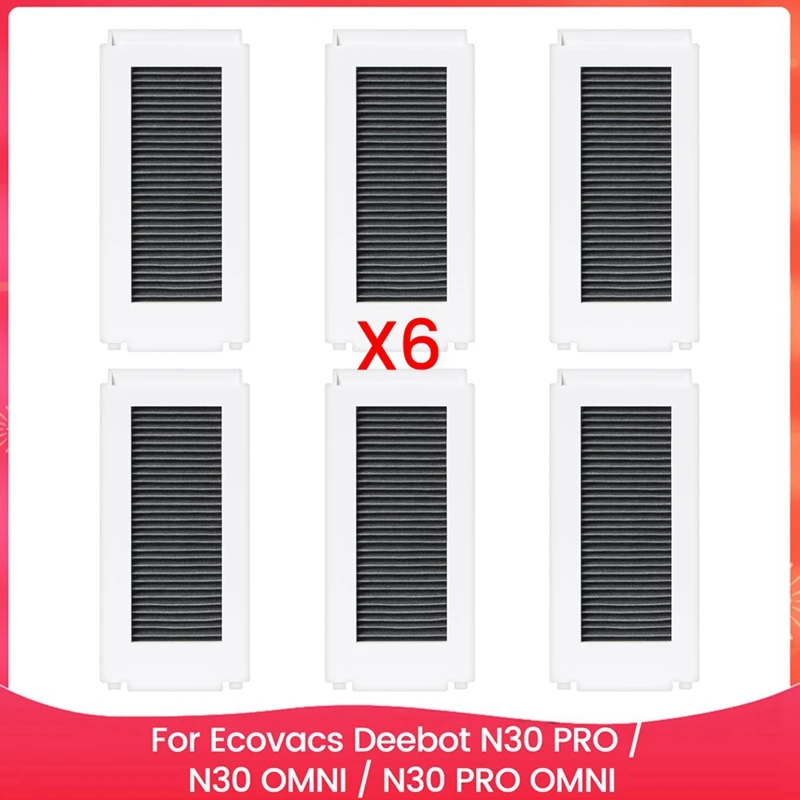 Сменный HEPA-фильтр A26T-6 для Ecovacs Deebot N30 PRO/N30 OMNI/N30 PRO OMNI, аксессуары для роботов-пылесосов
Сменный HEPA-фильтр A26T-6 для Ecovacs Deebot N30 PRO/N30 OMNI/N30 PRO OMNI, аксессуары для роботов-пылесосов