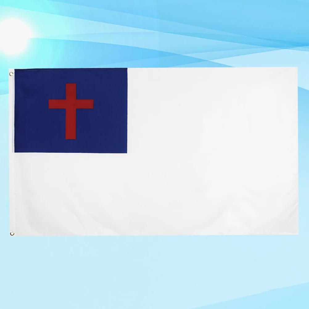 1pc 90X150Cm Religious Flag Christian Banner Polyester Lightweight Durable Outdoor Indoor Decor Party Festival Parade Garden
1pc 90X150Cm Religious Flag Christian Banner Polyester Lightweight Durable Outdoor Indoor Decor Party Festival Parade Garden