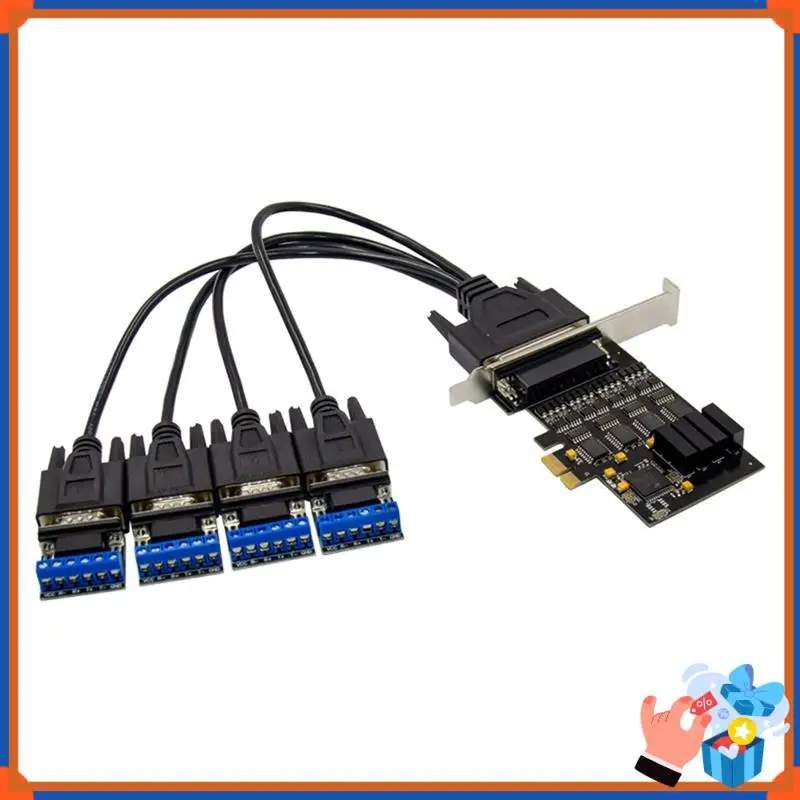 Compact Pcie To Rs485/422 Serial Port Card Com Port Adapter Card Expansion Card Protection Surge Protect Support Pcie GEN2.0
Compact Pcie To Rs485/422 Serial Port Card Com Port Adapter Card Expansion Card Protection Surge Protect Support Pcie GEN2.0