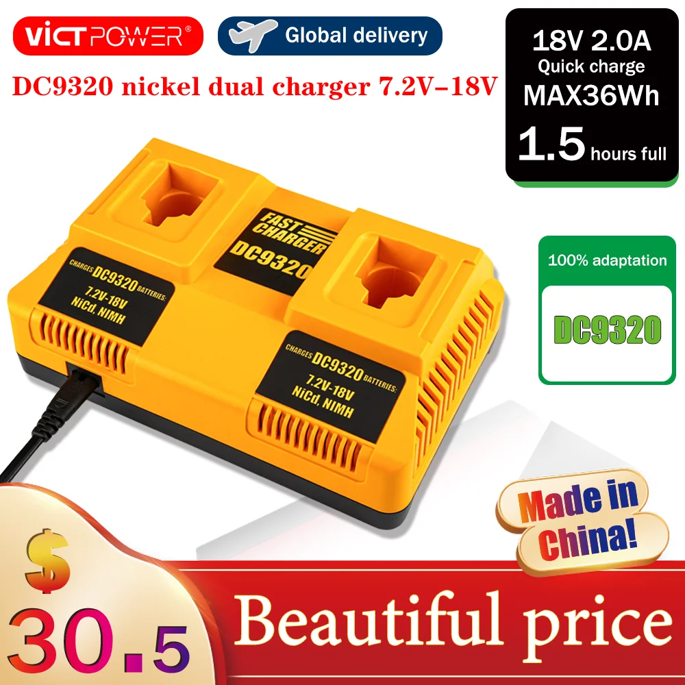 DCB104 DCB102 DCB118 DCB112 DC932 Charger Rapid Optimum 4 Port 3A Chargin Current For Dewalt 10.8V 14.4V 18V 20V Lithium Battery
DCB104 DCB102 DCB118 DCB112 DC932 Charger Rapid Optimum 4 Port 3A Chargin Current For Dewalt 10.8V 14.4V 18V 20V Lithium Battery