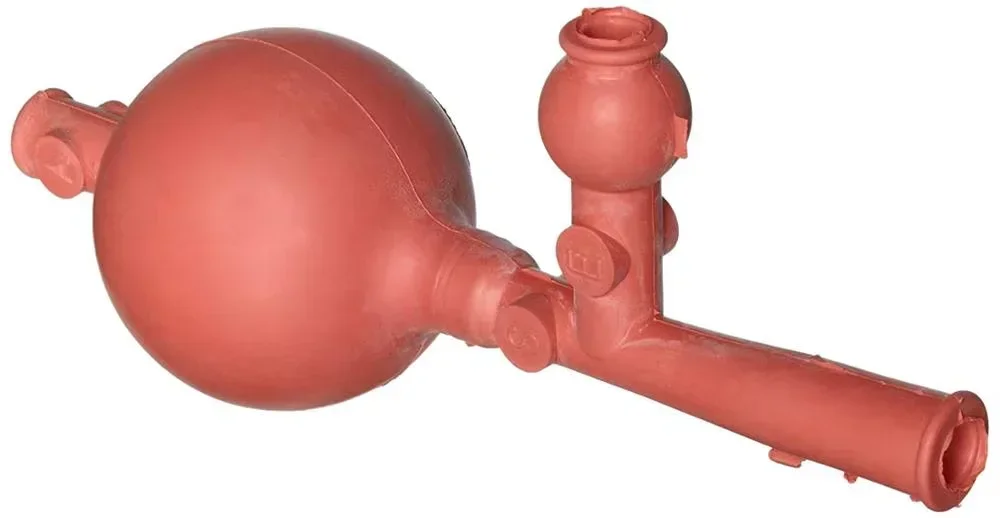 Red Pipetting Ball Chemical Rubber Quantitative Suction Ball Lab Pipette Filler Bulb with 3 Valves
Red Pipetting Ball Chemical Rubber Quantitative Suction Ball Lab Pipette Filler Bulb with 3 Valves