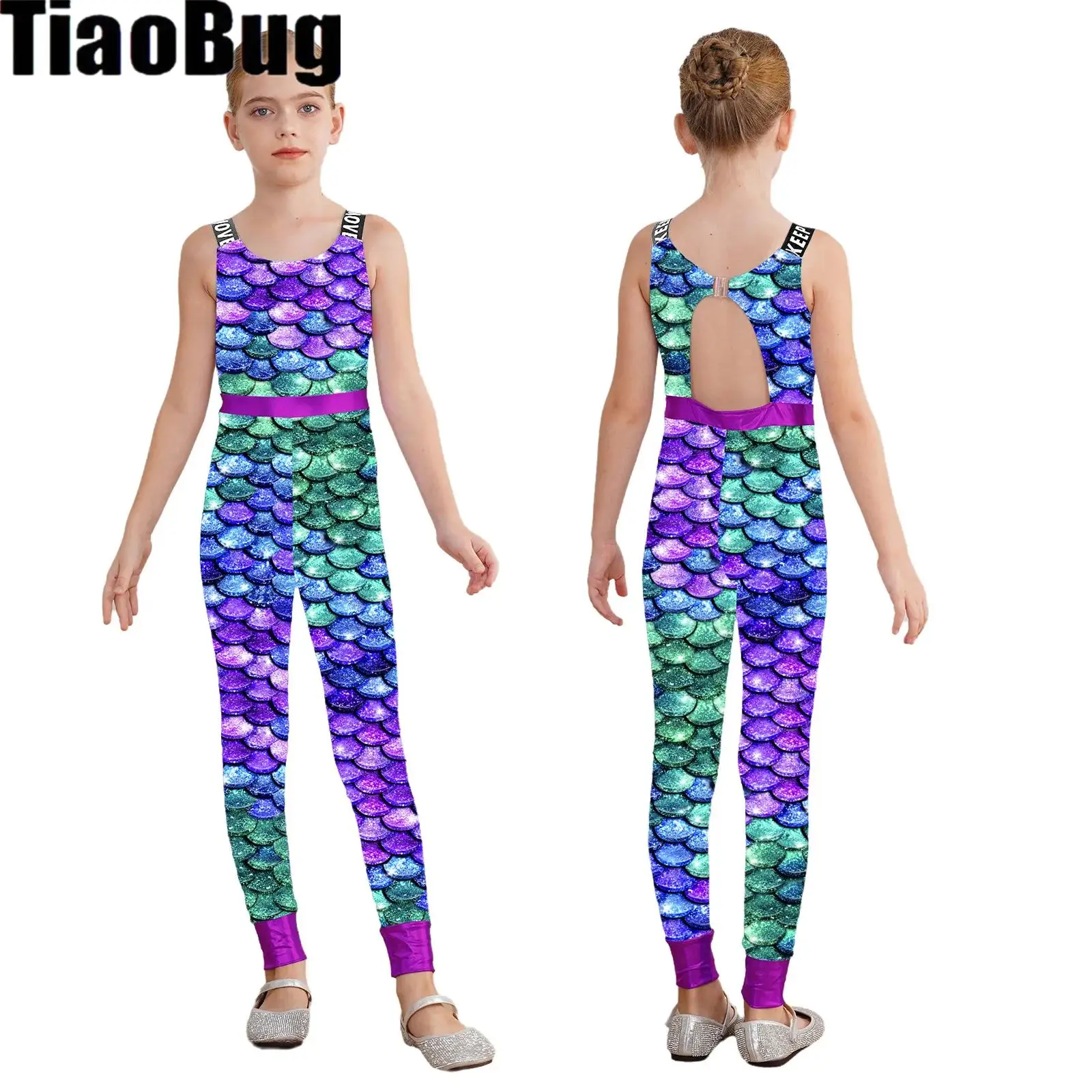 Kids Girls Cartoon Prints Leotard Sleeveless Back Hollow-Out Design Print Legging Bodysuit for Gymnastics Clothes
Kids Girls Cartoon Prints Leotard Sleeveless Back Hollow-Out Design Print Legging Bodysuit for Gymnastics Clothes