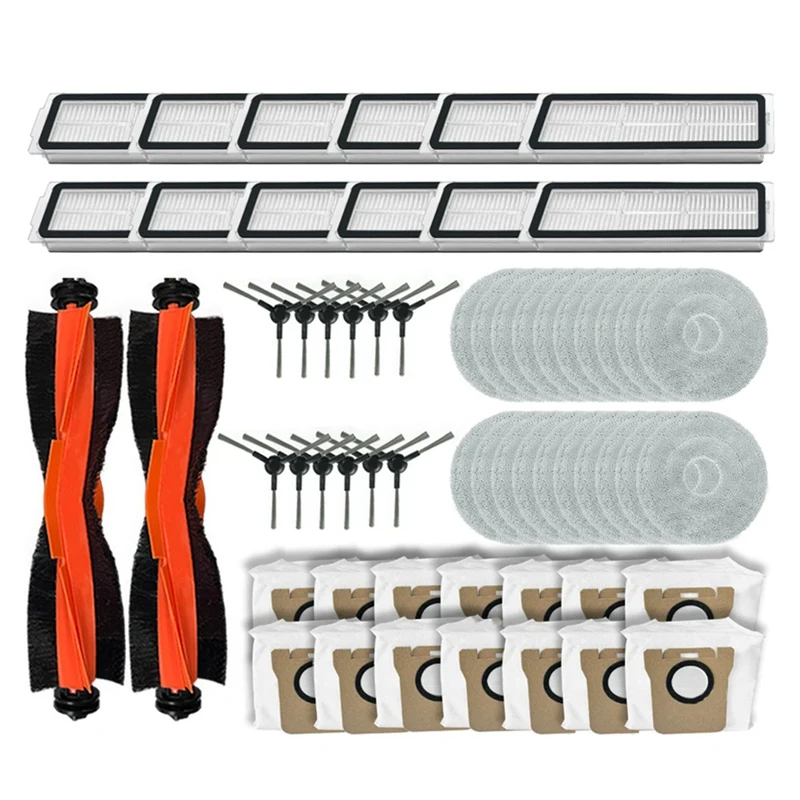 For Xiaomi Mijia M30 D102 Vacuum Replacement Parts Main Roller Side Brush Hepa Filter Mop Cloth Dust Bag Accessories Active
For Xiaomi Mijia M30 D102 Vacuum Replacement Parts Main Roller Side Brush Hepa Filter Mop Cloth Dust Bag Accessories Active