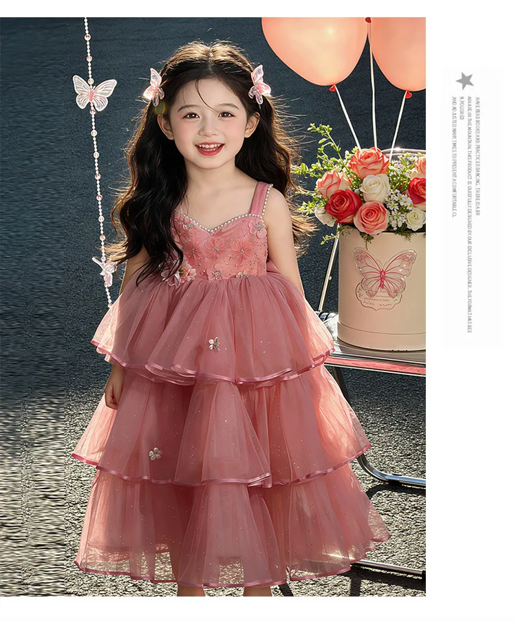 2026 New Baby Summer Girls Boutique Pink Floral Dress, Princess Kids Sweet Fashion Party Dress 4 -10 T
2026 New Baby Summer Girls Boutique Pink Floral Dress, Princess Kids Sweet Fashion Party Dress 4 -10 T