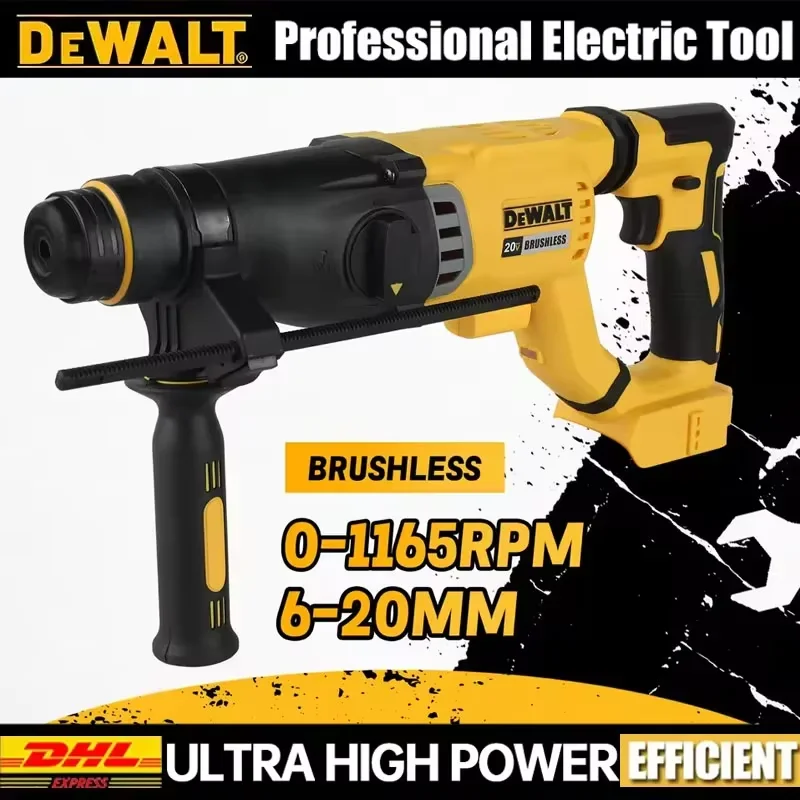 DeWALT 3-in-1 Hand-held Cordless Rotary Hammer Lithium Electric Hammer Impact Drill Brushless Cordless 20V Brushless Motor
DeWALT 3-in-1 Hand-held Cordless Rotary Hammer Lithium Electric Hammer Impact Drill Brushless Cordless 20V Brushless Motor