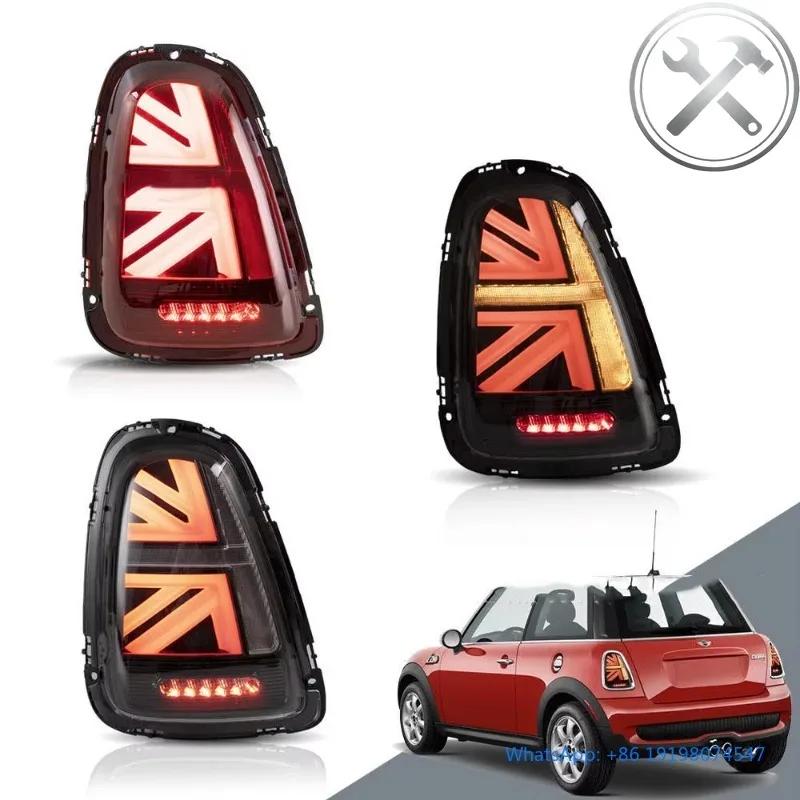 2007‑2013 Mini Cooper S R56 R57 R58 R59 Full LED Taillights Assembly Red Lens ABS Housing 12V Sequential Turn Signal Waterproof
2007‑2013 Mini Cooper S R56 R57 R58 R59 Full LED Taillights Assembly Red Lens ABS Housing 12V Sequential Turn Signal Waterproof