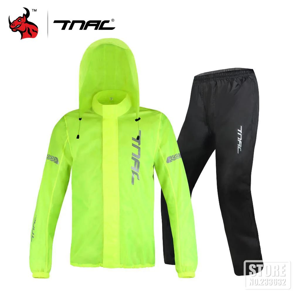 TNAC Water Proof Motorcycle Raincoat Windproof Outdoor Riding Motorcycle Jacket Reflective Motorcycle Split Raincoat Size M-3XL
TNAC Water Proof Motorcycle Raincoat Windproof Outdoor Riding Motorcycle Jacket Reflective Motorcycle Split Raincoat Size M-3XL
