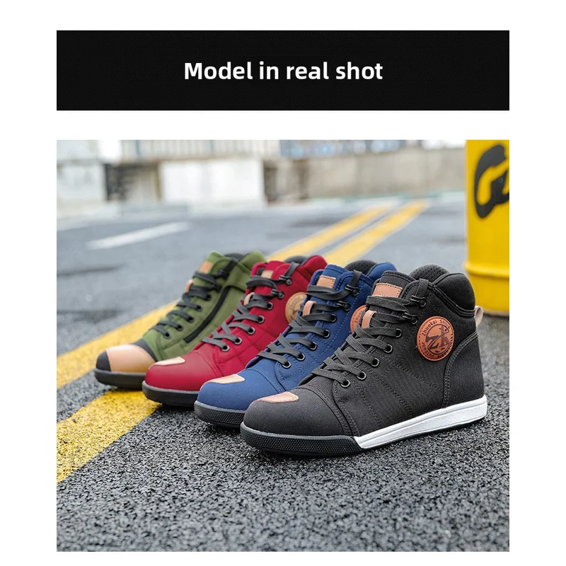 2026 Motorcycle Boots Men Motobiker Shoes Motocross Boots Anti Fall Riding Boots for Road Racing Parkour Shoes Knight Equipment
2026 Motorcycle Boots Men Motobiker Shoes Motocross Boots Anti Fall Riding Boots for Road Racing Parkour Shoes Knight Equipment