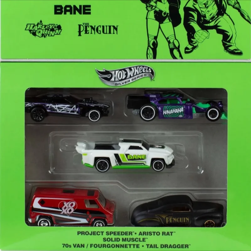 Hotwheels Diecast Car Set 5 Pack Silver Series Dc Super Villains Alloy Car Model Toy Collection Jnn44 For Adult Collectors
Hotwheels Diecast Car Set 5 Pack Silver Series Dc Super Villains Alloy Car Model Toy Collection Jnn44 For Adult Collectors