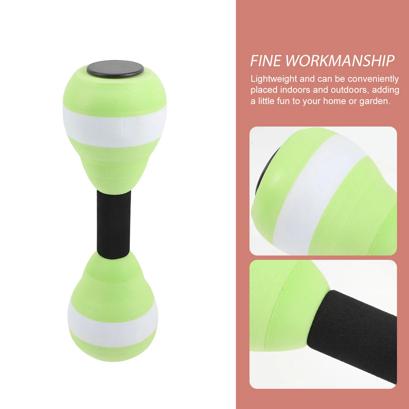EVA Water Sports Dumbbells for Swimming Pool Exercise Lightweight Aerobics Weights Strong Resistance Suitable Young Adults Yoga
EVA Water Sports Dumbbells for Swimming Pool Exercise Lightweight Aerobics Weights Strong Resistance Suitable Young Adults Yoga