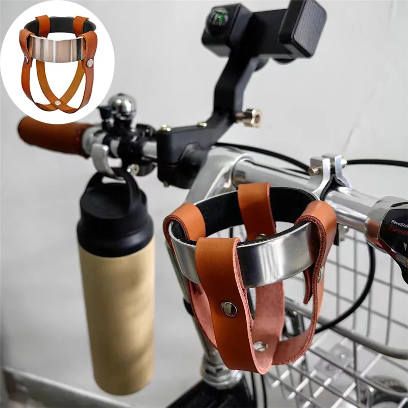 1 шт., держатель для велосипедной бутылки, кожаный и алюминиевый держатель для велосипедной чашки, универсальное крепление для напитков для велосипедов/электрических велосипедов
1 шт., держатель для велосипедной бутылки, кожаный и алюминиевый держатель для велосипедной чашки, универсальное крепление для напитков для велосипедов/электрических велосипедов