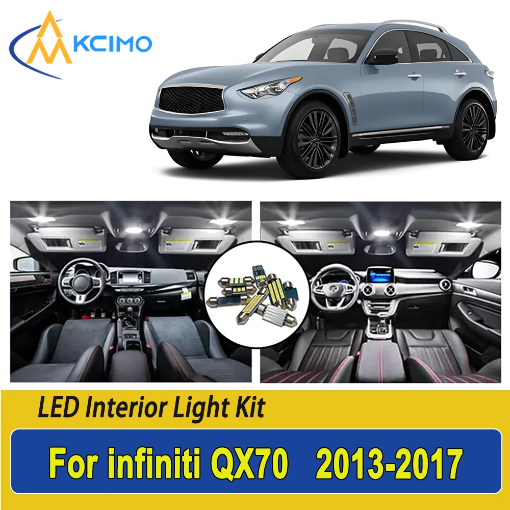 New Light Bulb For infiniti QX70 (2013-2017) Premium Bright LED Interior Dome Map Trunk Light Kit Car Led Lamps Car LED Lights
New Light Bulb For infiniti QX70 (2013-2017) Premium Bright LED Interior Dome Map Trunk Light Kit Car Led Lamps Car LED Lights