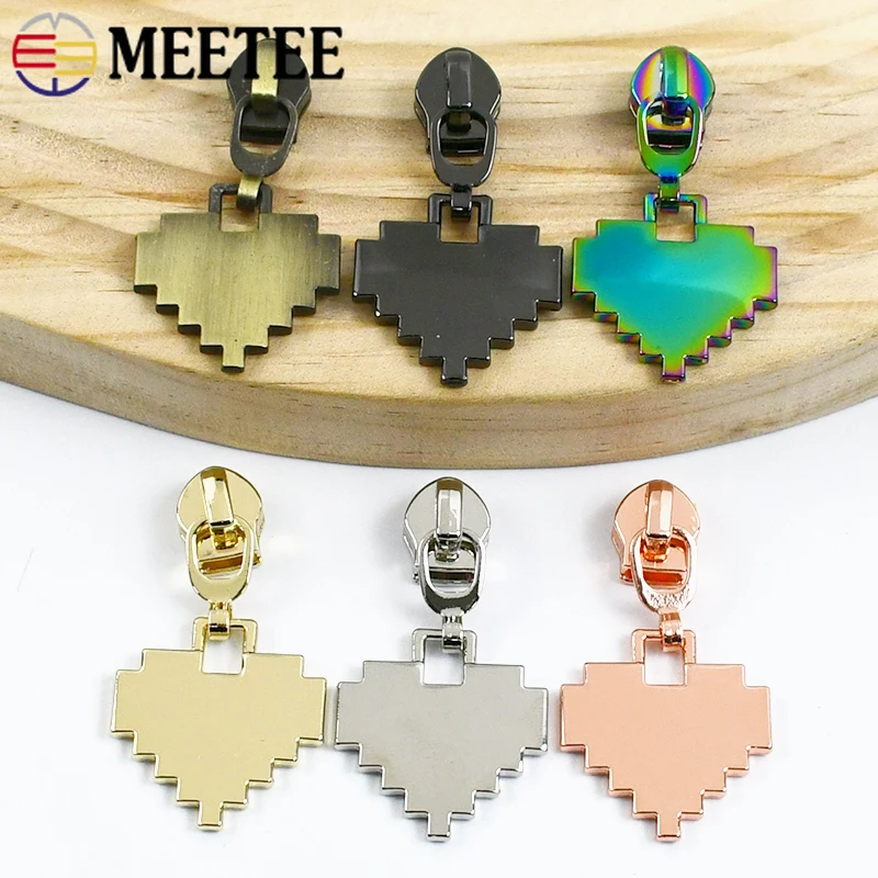 5/10/20Pcs Meetee 5# Heart Nylon Zipper Puller Bag Clothes Closure Zips Sliders Purse Zippers Head Repair Kit Sewing Accessories
5/10/20Pcs Meetee 5# Heart Nylon Zipper Puller Bag Clothes Closure Zips Sliders Purse Zippers Head Repair Kit Sewing Accessories