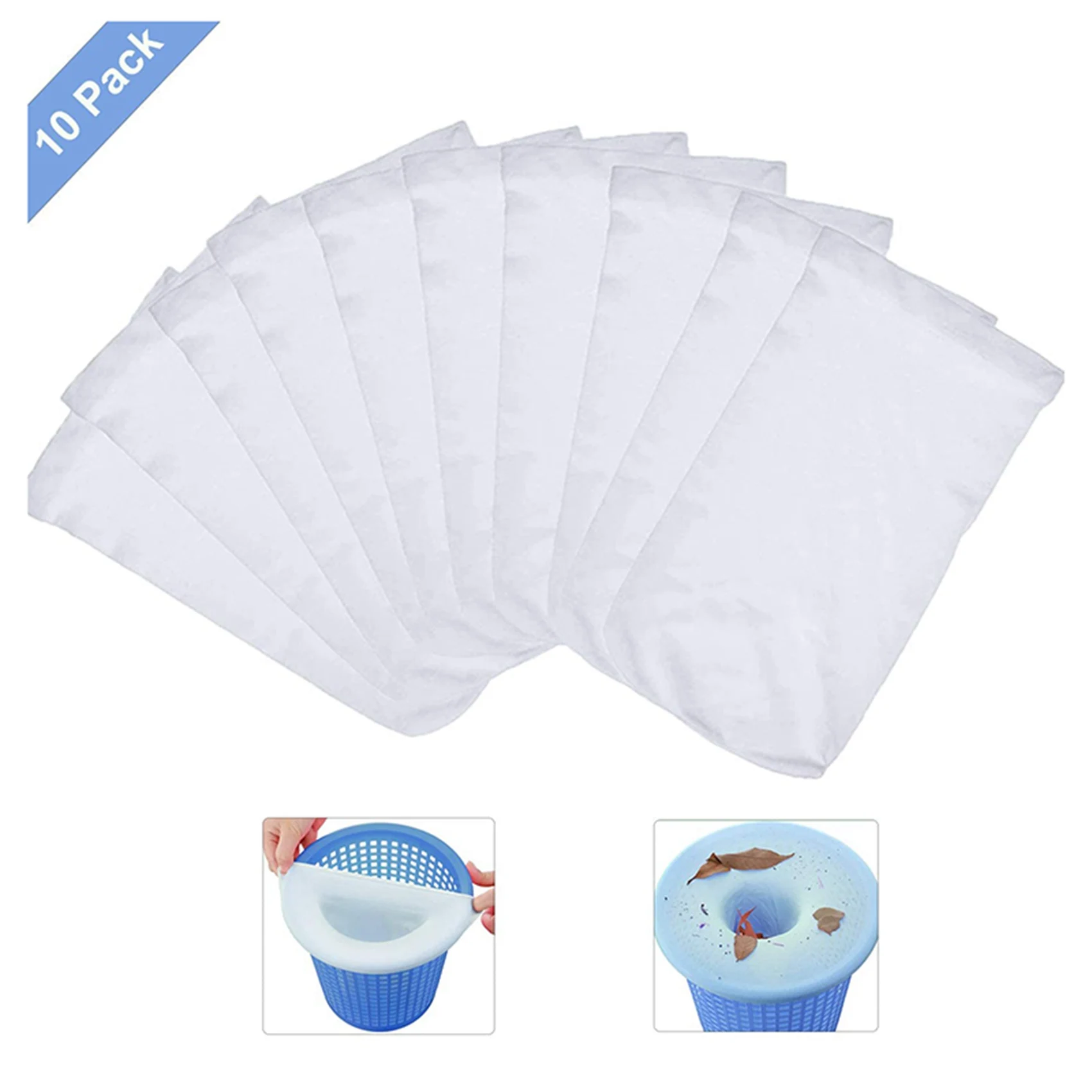ABFS 20Pcs Pool Skimmer Socks Skimmer Basket Filter Pool Filter Saver Socks, Swimming Pool Skimmer Socks For Filtering Leaves
ABFS 20Pcs Pool Skimmer Socks Skimmer Basket Filter Pool Filter Saver Socks, Swimming Pool Skimmer Socks For Filtering Leaves
