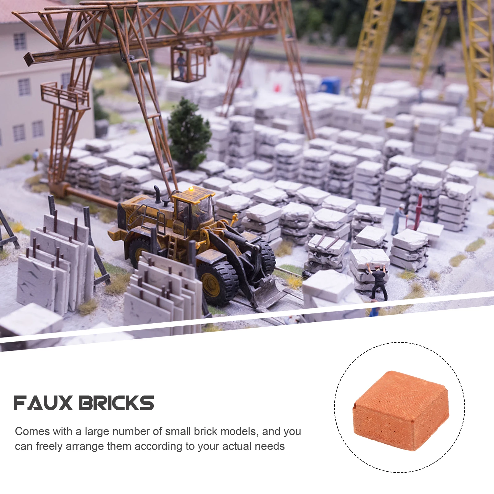 280 Pcs Mini Bricks Faux Wall S Table Decors Clay Crafts L scape Accessories Child Play Building Blocks Toys Miniature Brick
280 Pcs Mini Bricks Faux Wall S Table Decors Clay Crafts L scape Accessories Child Play Building Blocks Toys Miniature Brick