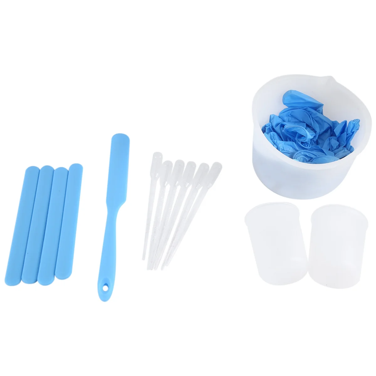 Silicone Measuring Cup Set for Epoxy Resin,600 & 100 Ml Mixing Cup, Silicone Spatula,Gloves Of Epoxy Resin,Easy To
Silicone Measuring Cup Set for Epoxy Resin,600 & 100 Ml Mixing Cup, Silicone Spatula,Gloves Of Epoxy Resin,Easy To