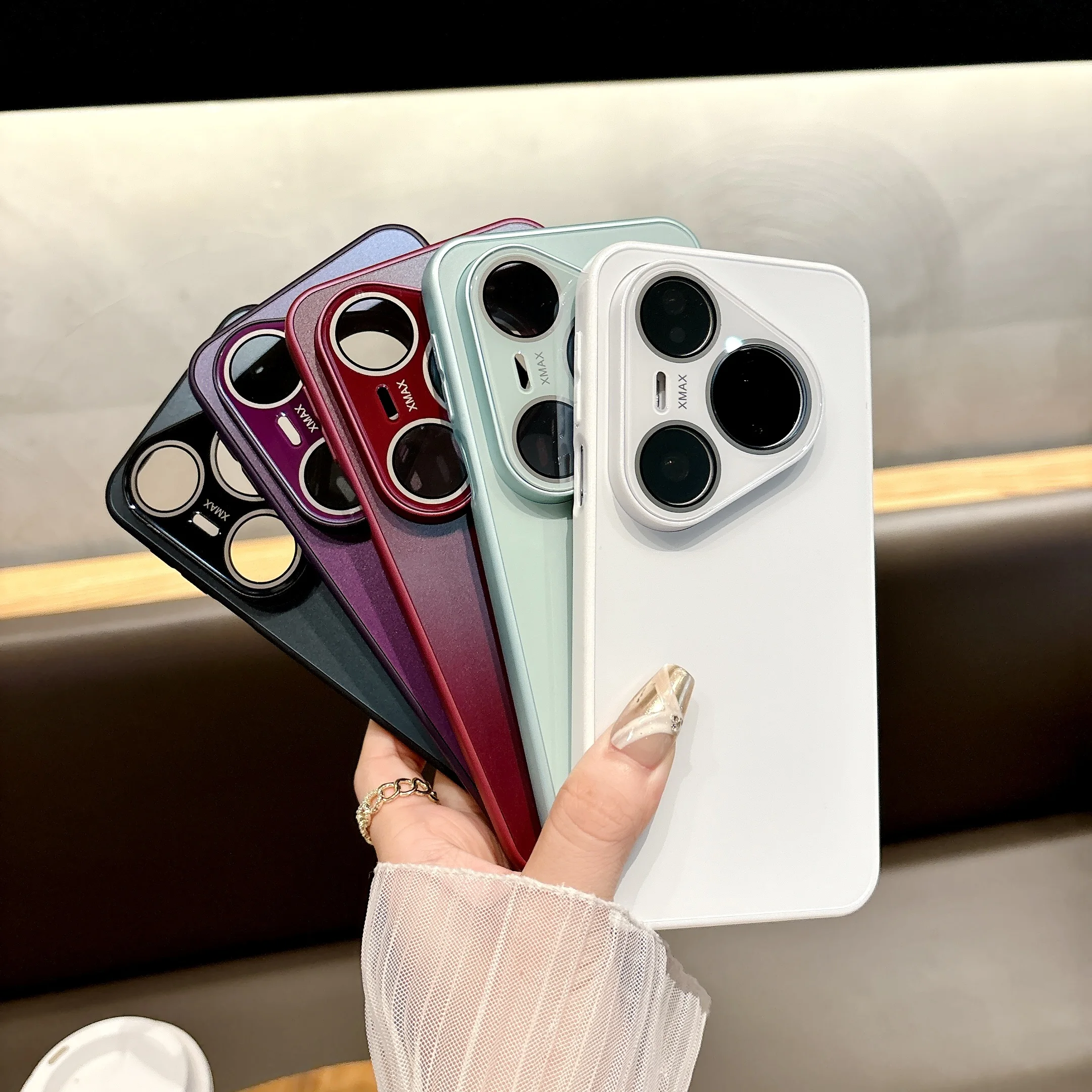 Shockproof Built-in Glass Camera Protection Case For Huawei Pura 80 Pro Pura80 Ultra, Anti-Scratch Slim Matte Hard Phone Cover
Shockproof Built-in Glass Camera Protection Case For Huawei Pura 80 Pro Pura80 Ultra, Anti-Scratch Slim Matte Hard Phone Cover
