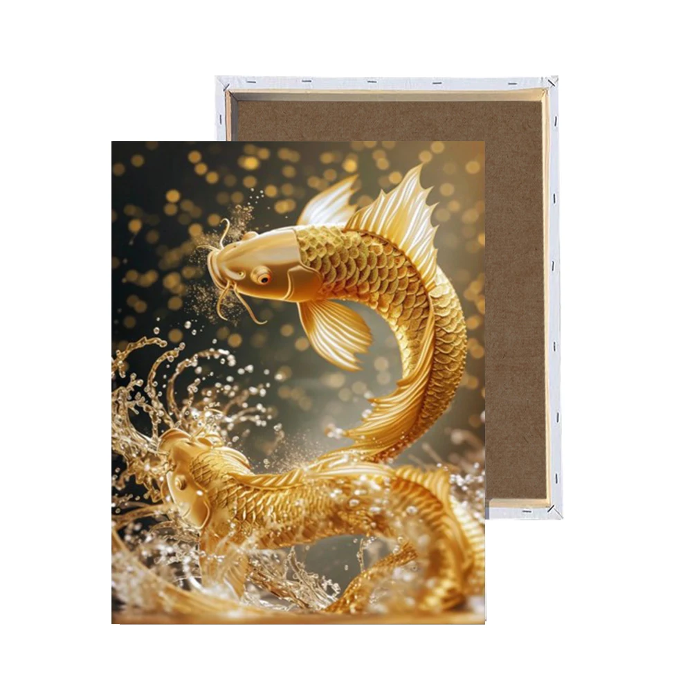 GATYZTORY Framed 5D Diamond Painting Full Square Golden carp Rhinestone Picture Diamond Embroidery Cross Stitch Home Decor
GATYZTORY Framed 5D Diamond Painting Full Square Golden carp Rhinestone Picture Diamond Embroidery Cross Stitch Home Decor