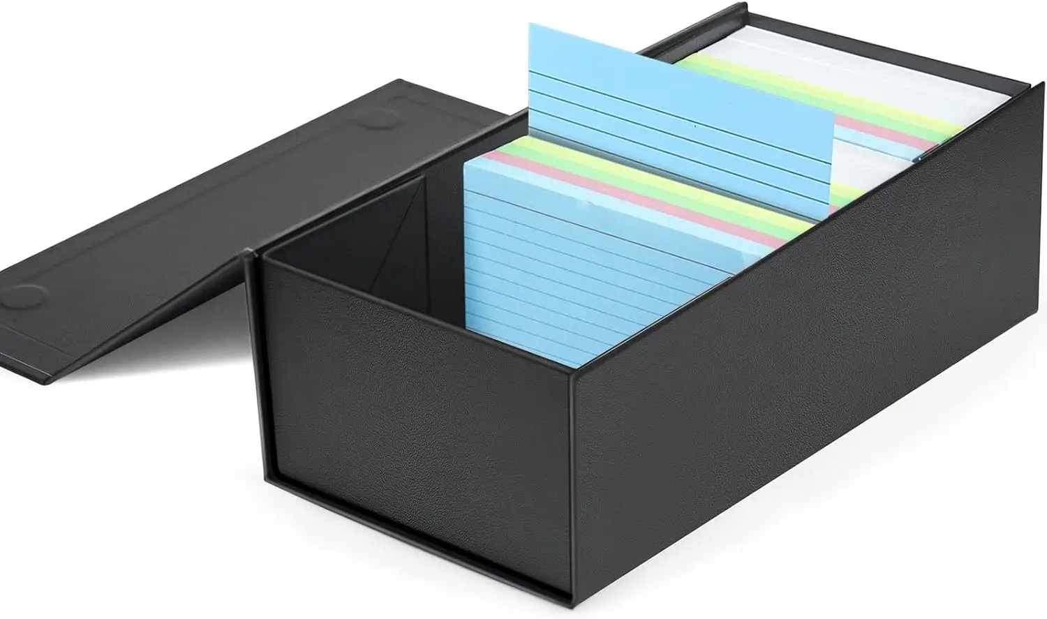 3x5 Index Card Holder Organizer Box for 1200 Flash Cards with Waterproof Surface
3x5 Index Card Holder Organizer Box for 1200 Flash Cards with Waterproof Surface