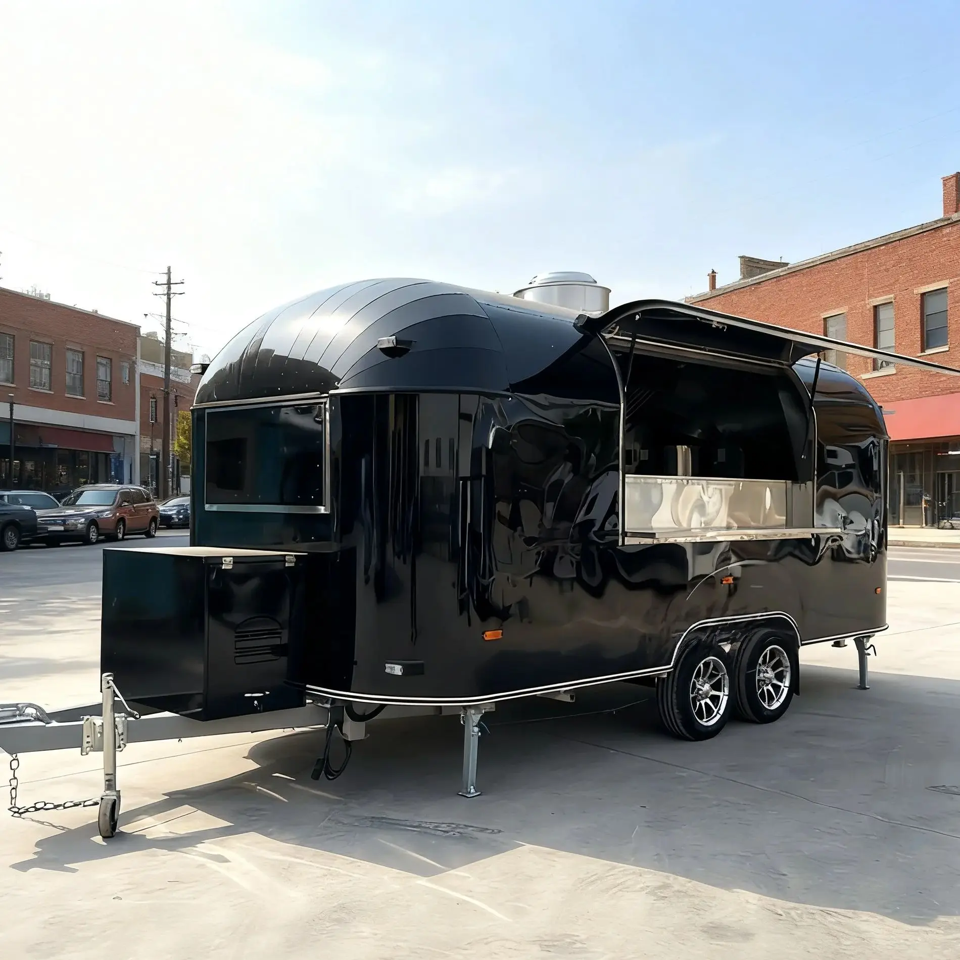 Food Truck Trailer Customizable Food Truck Multifunctional Mobile Fast Food Truck Frozen Yogurt Smoothie Cart
Food Truck Trailer Customizable Food Truck Multifunctional Mobile Fast Food Truck Frozen Yogurt Smoothie Cart