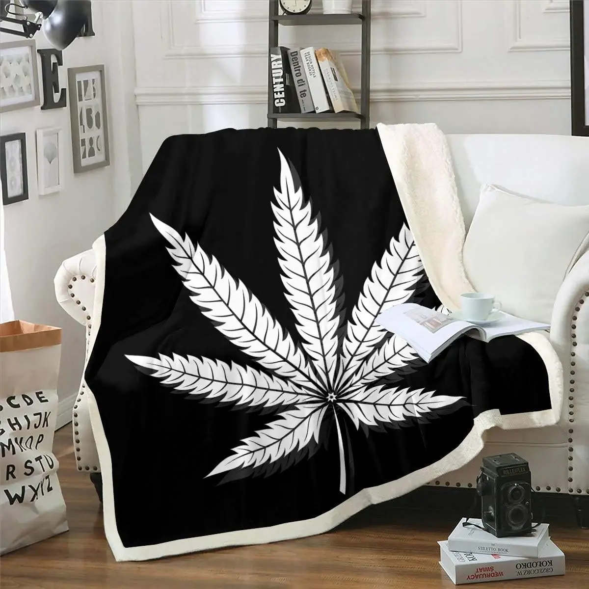 Marijuana Leaf Sherpa Blanket Cannabis Leaves Throw Blanket Marijuana Weed Leaf Print Fleece For Couch Bed Sofa Men Bedroom
Marijuana Leaf Sherpa Blanket Cannabis Leaves Throw Blanket Marijuana Weed Leaf Print Fleece For Couch Bed Sofa Men Bedroom