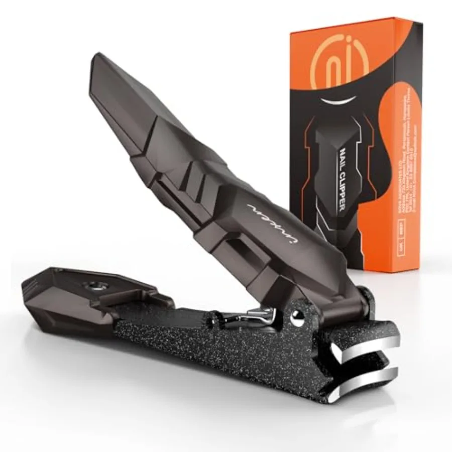 Nail Clippers for Men with Catcher No Splash, Self-Collecting Premium Steel Clippers for Fingernails and Toenails, Ideal Gifts
Nail Clippers for Men with Catcher No Splash, Self-Collecting Premium Steel Clippers for Fingernails and Toenails, Ideal Gifts