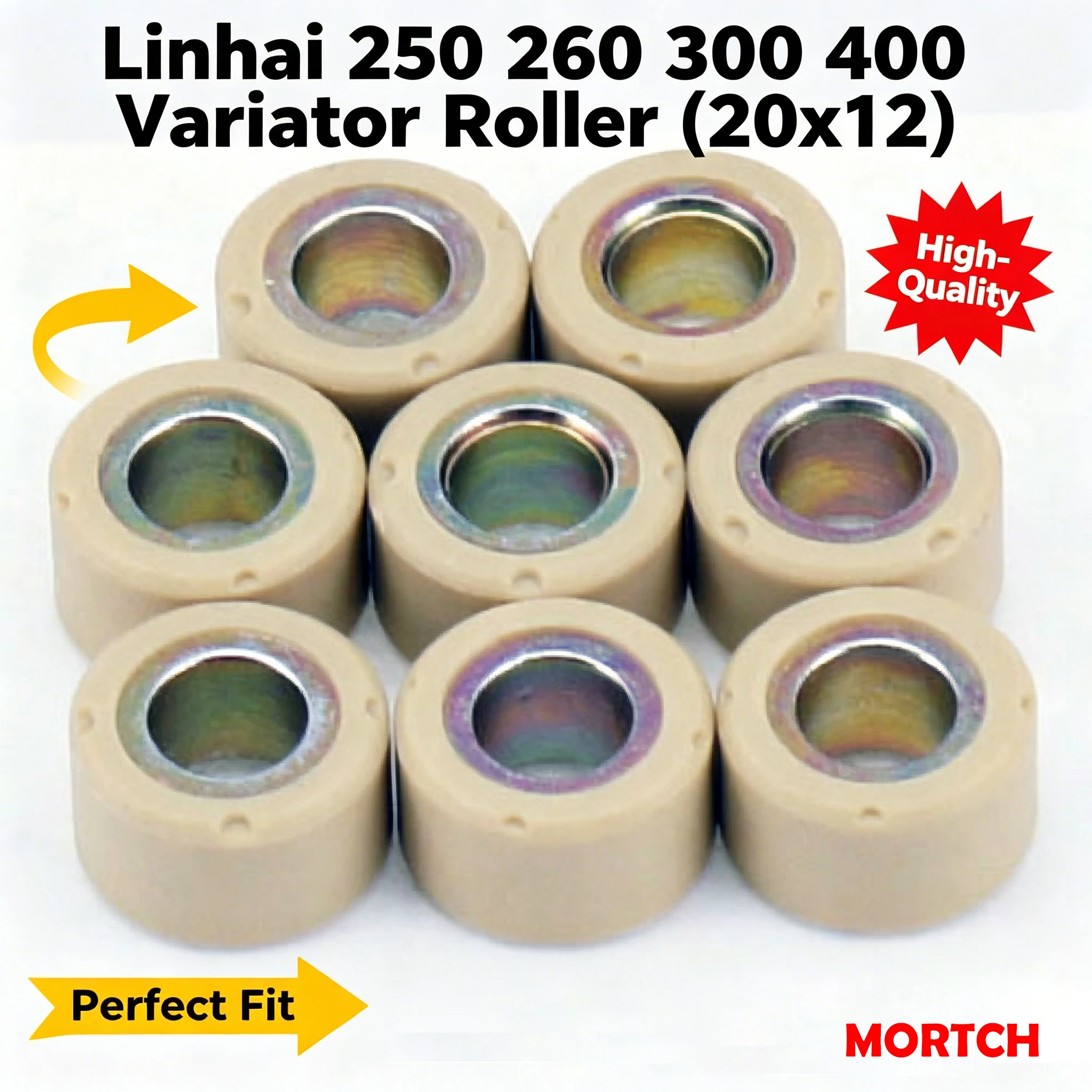 Variator Roller 14g/13g/12g 20x12 170M.9.1.2-14 Fits Linhai 250 260 300 400 Yamaha Keeway Jinlang Feishen ATV Scooter
Variator Roller 14g/13g/12g 20x12 170M.9.1.2-14 Fits Linhai 250 260 300 400 Yamaha Keeway Jinlang Feishen ATV Scooter