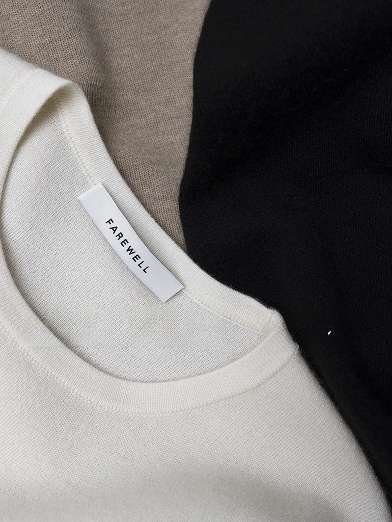 Farewell Pure Cashmere Base Shirt 16-Needle Thickened Spun round Neck Color Winter Warm Fashion Women's Knitwear
Farewell Pure Cashmere Base Shirt 16-Needle Thickened Spun round Neck Color Winter Warm Fashion Women's Knitwear