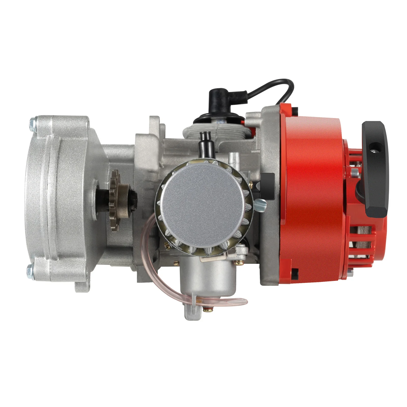 49CC 2-Stroke Engine, Air Cooling System, Rope Starting Engine with Air Filter for Pocket Mini Dirt Bike ATV and Scooter
49CC 2-Stroke Engine, Air Cooling System, Rope Starting Engine with Air Filter for Pocket Mini Dirt Bike ATV and Scooter