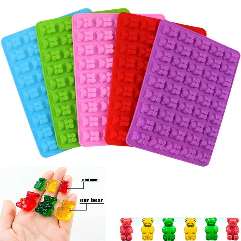 Large Bear Gummy Mold 2024 New Big Silicone Candy Chocolate Cookies Mould Cartoon Ice Cube Tray Cake Decoration Tools Wax Melts
Large Bear Gummy Mold 2024 New Big Silicone Candy Chocolate Cookies Mould Cartoon Ice Cube Tray Cake Decoration Tools Wax Melts
