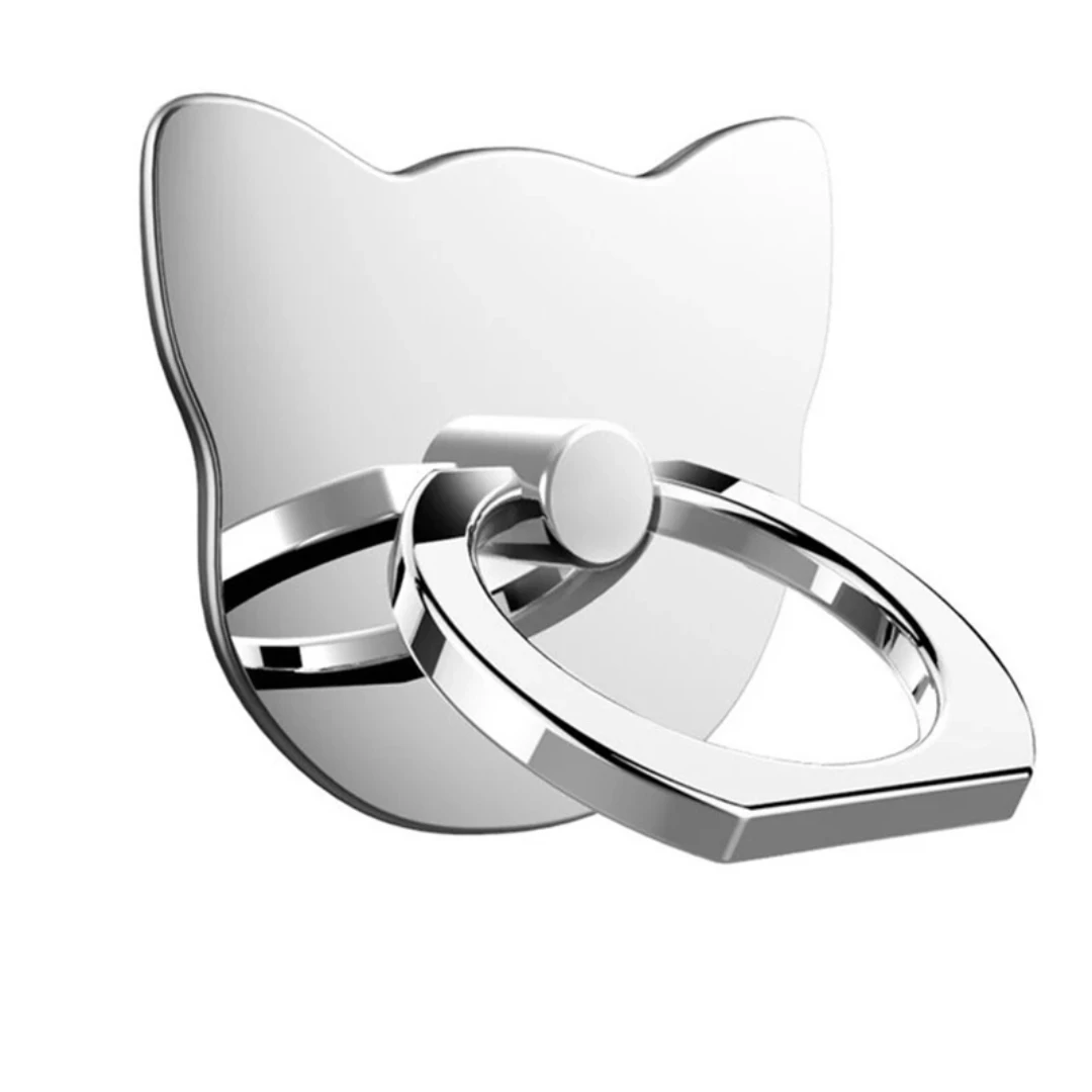 Metal Cat Head Original Ring Holder 360° Rotating Phone Grip Holder Smartphone New Year Gift
Metal Cat Head Original Ring Holder 360° Rotating Phone Grip Holder Smartphone New Year Gift