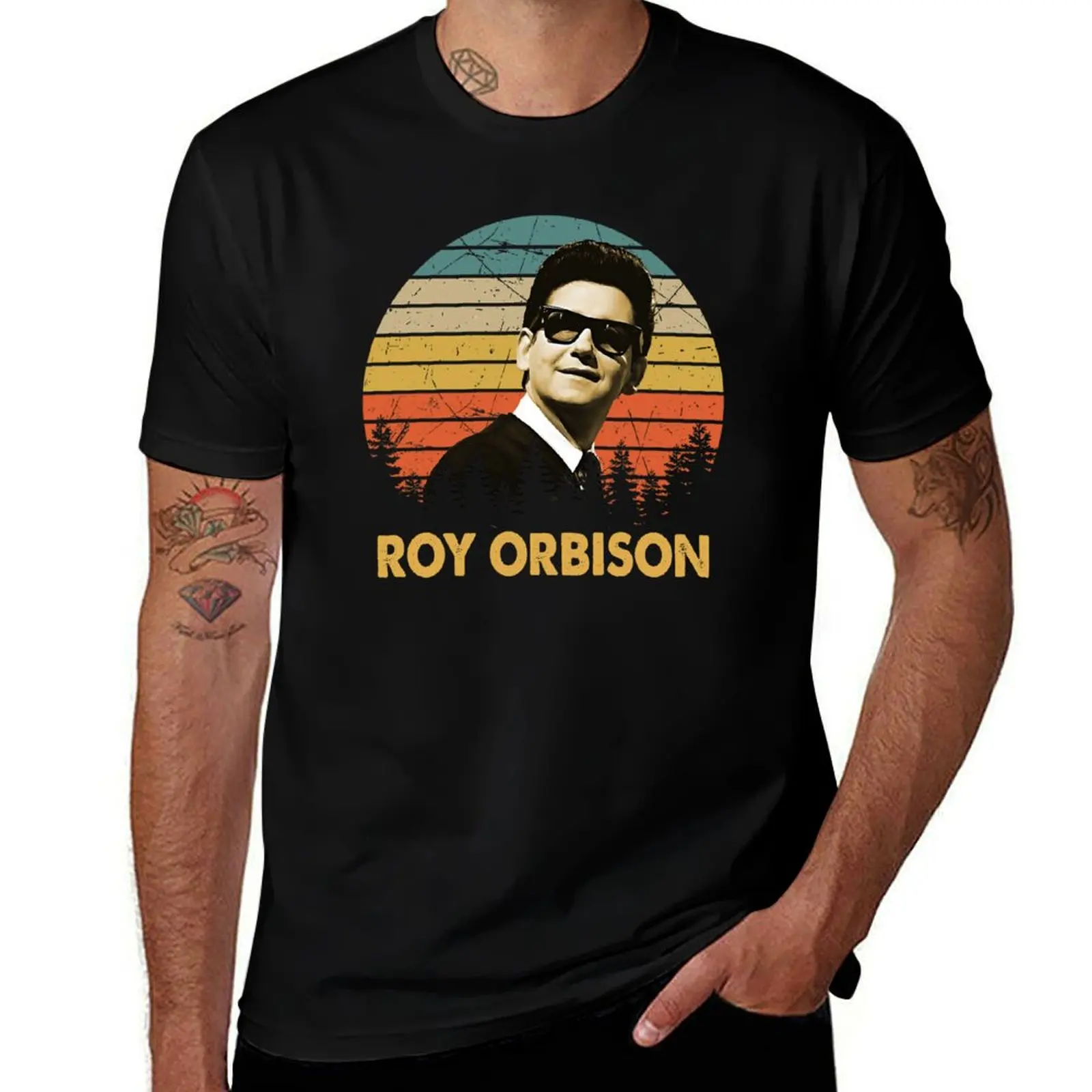 Винтажная футболка Roy Orbison, подарочная футболка, хлопковая футболка, 100% футболки для мужчин, забавная футболка с рисунком
Винтажная футболка Roy Orbison, подарочная футболка, хлопковая футболка, 100% футболки для мужчин, забавная футболка с рисунком