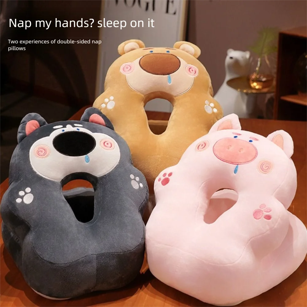 Double-sided Hand Warmer Pillow Super Soft Plush&Ice Silk Doggy Office Nap Pillow Cute Animal Stuffed Piggy Pillow Stuffed Toy
Double-sided Hand Warmer Pillow Super Soft Plush&Ice Silk Doggy Office Nap Pillow Cute Animal Stuffed Piggy Pillow Stuffed Toy