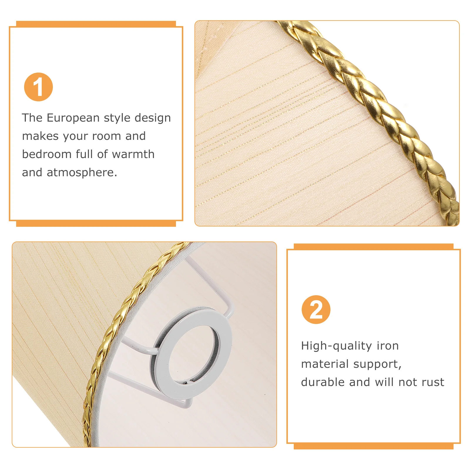 1pc Cloth Lamp Shade Cover For Table Floor Lamp Bedroom Living Room Dust Proof Decorative Lighting Accessory Home Decor
1pc Cloth Lamp Shade Cover For Table Floor Lamp Bedroom Living Room Dust Proof Decorative Lighting Accessory Home Decor